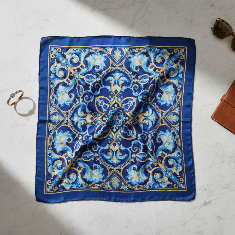 Foulard Soie Méditerranée